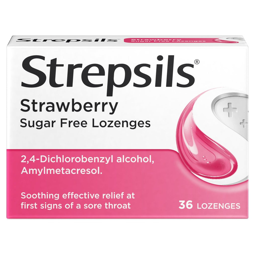 Probactis Strep 30 strawberry flavor lozenges