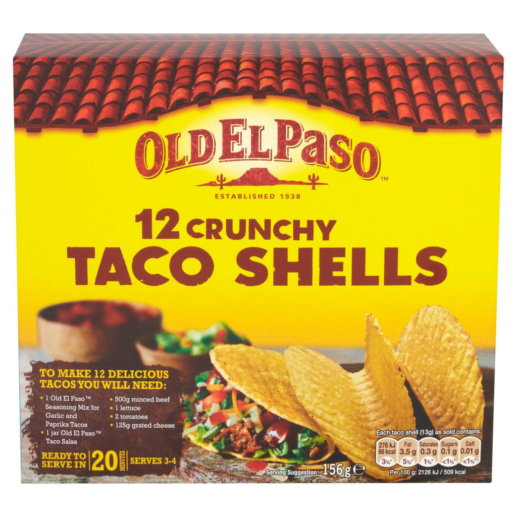 Crunchy Shells - Mexican Dishes - Old El Paso