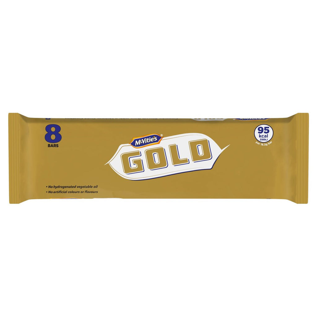 McVitie's Gold Bars 8 x 18g