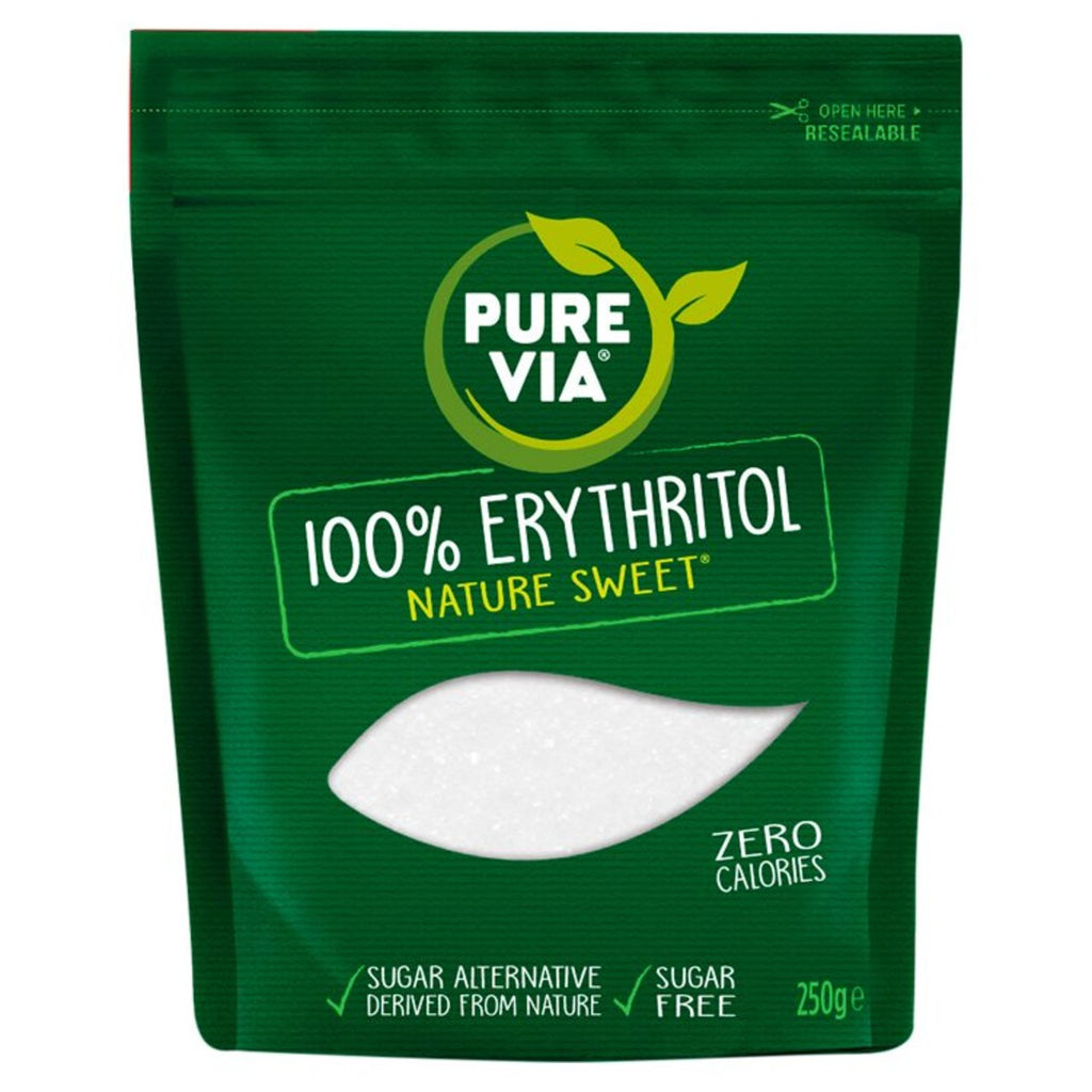 Pure Via 100% Erythritol Keto Sweetener Granules 250g