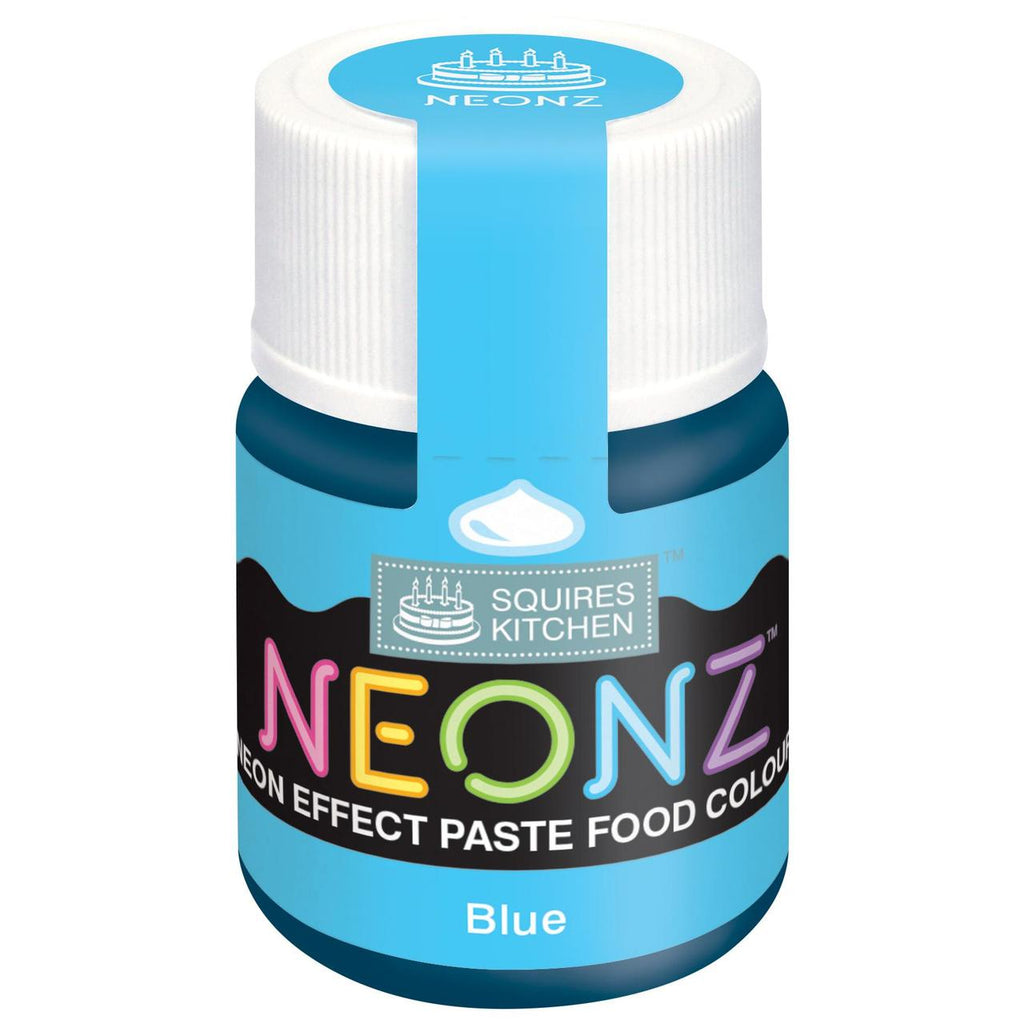 Squires Kitchen Neonz Paste Food Colour Blue 20g