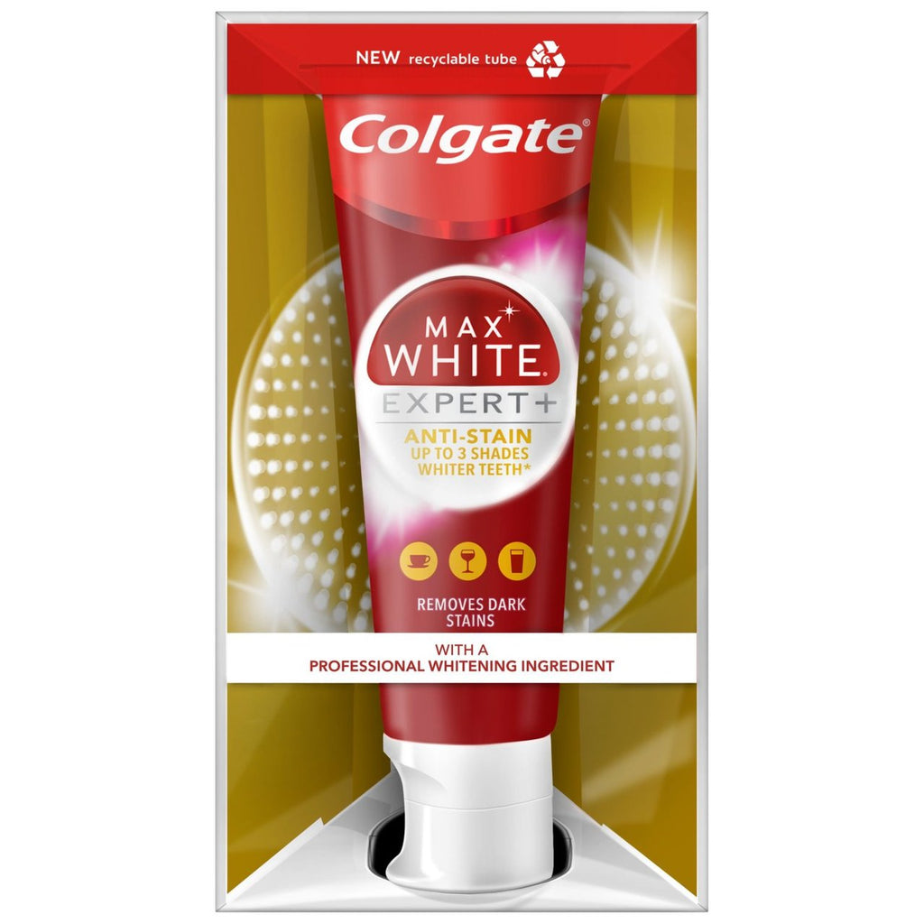 Colgate Max White Toothpaste Stain Guard 75ml - We Get Any Stock