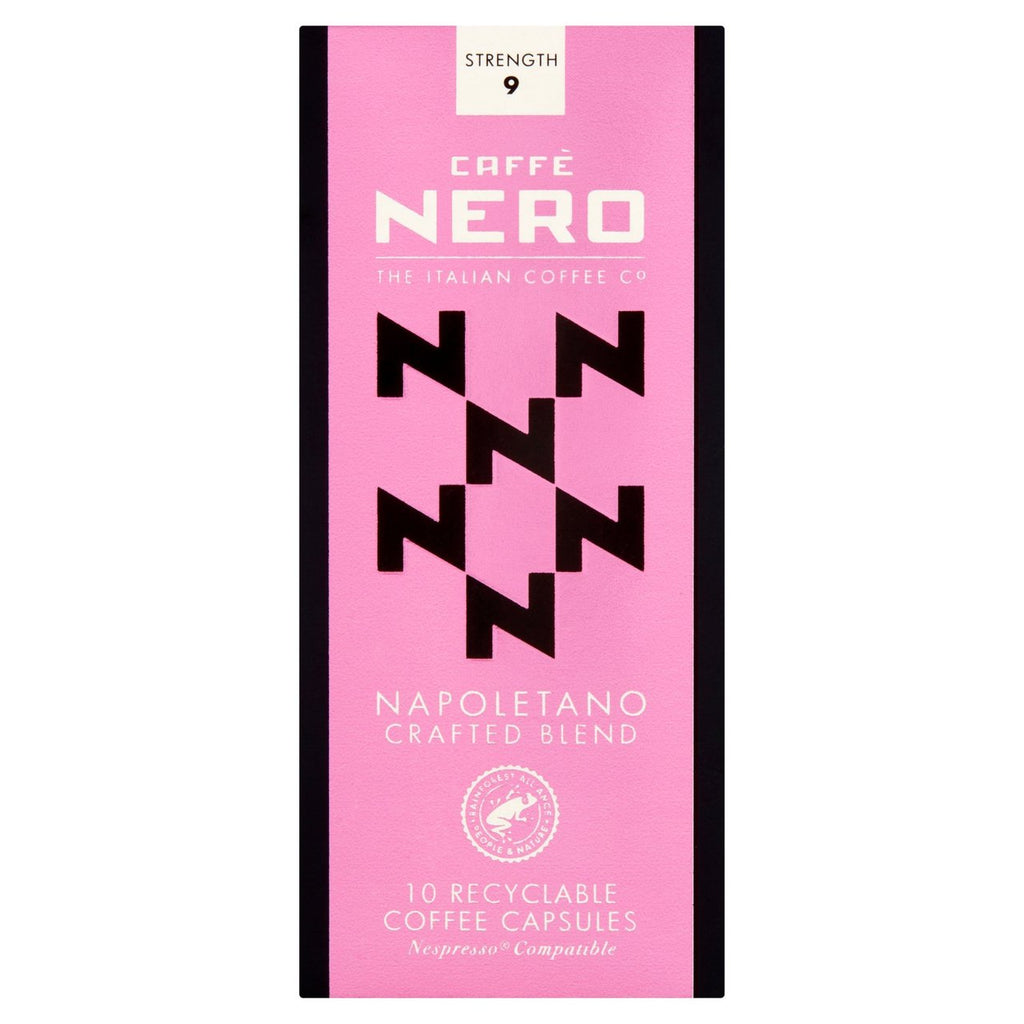 Caffe Nero Napoletano Capsules 10 Per Pack British Online 