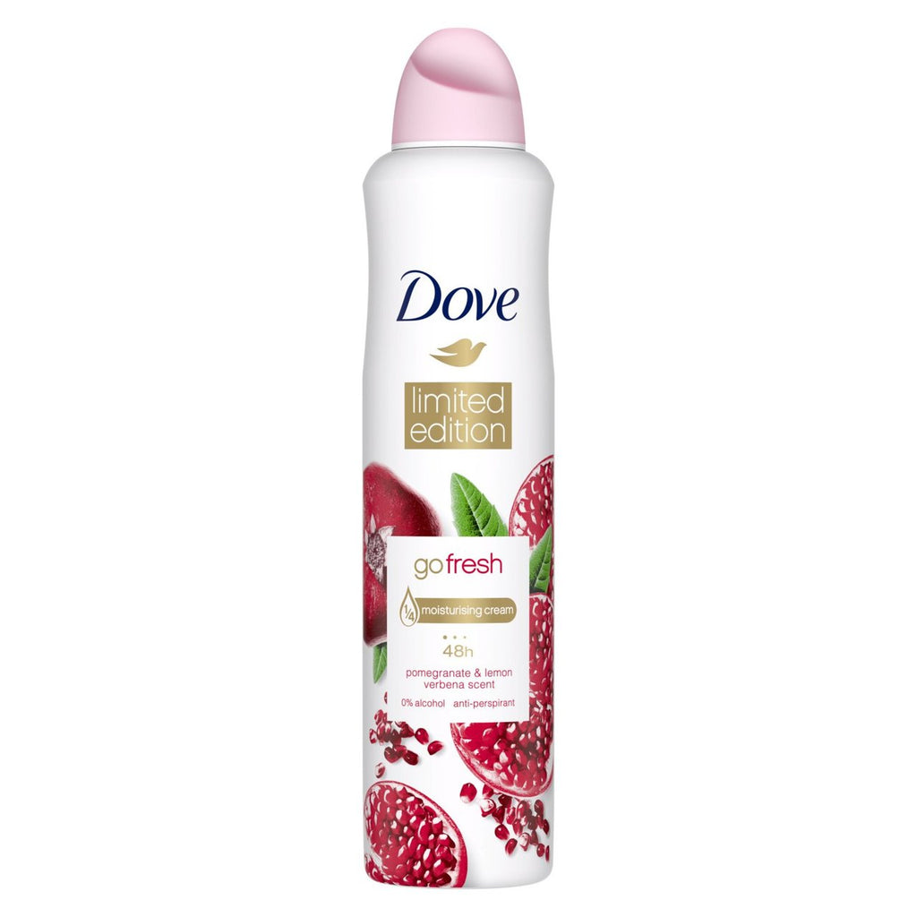 Dove Fresh & Lemon Verbena Spray Anti-Perspirant Deodorant 250ml | British Online