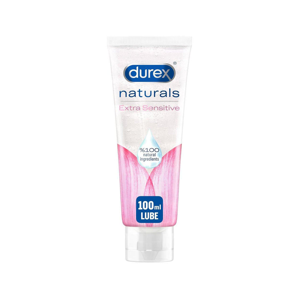 Durex Naturals Water Based Extra Sensitive Lubricant Gel 100ml | British  Online