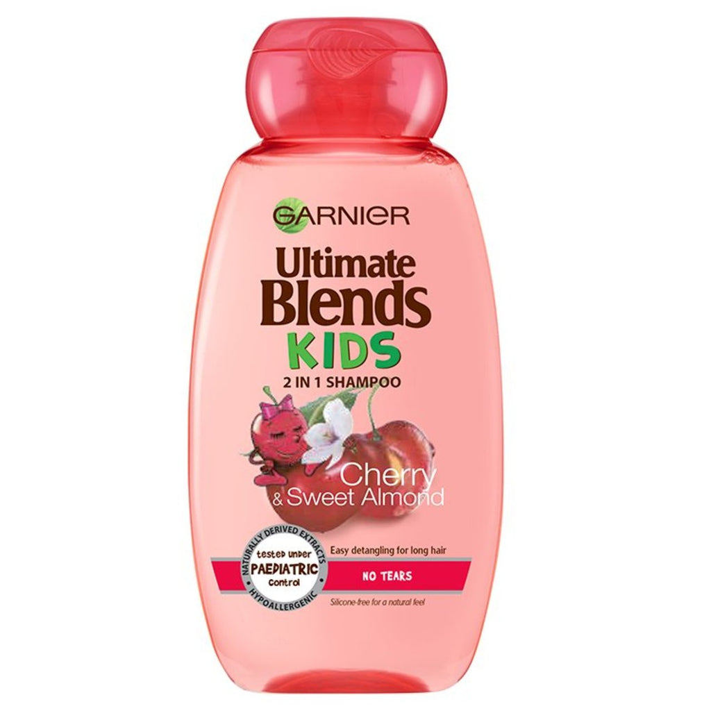 orientering politiker indlogering Garnier Ultimate Blends 2-in-1 Kids Cherry & Almond No Tears Shampoo 250ml  | British Online