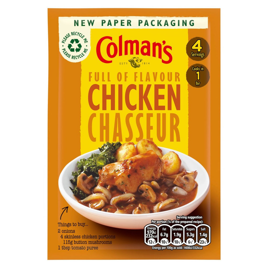 Colman s Chicken Chasseur Recipe Mix 43g