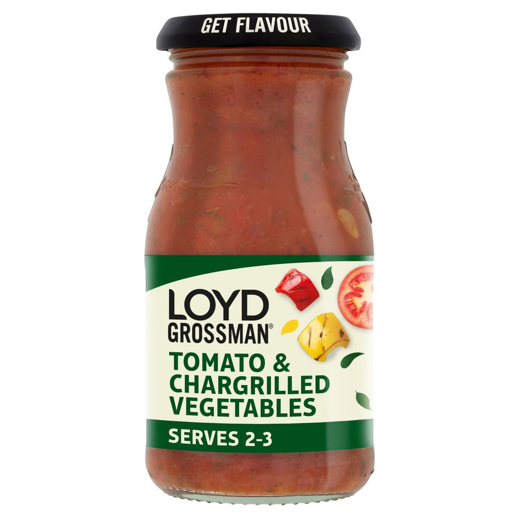 Loyd Grossman Tomato Chargrilled Vegetable Sauce 350g British