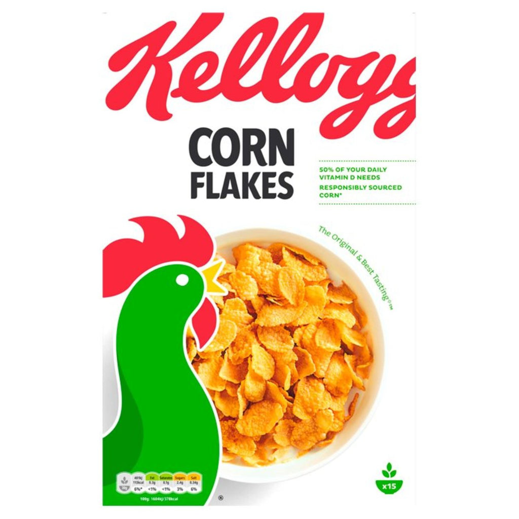 Kellogg's Corn Flakes Breakfast Cereal 450g is not halal