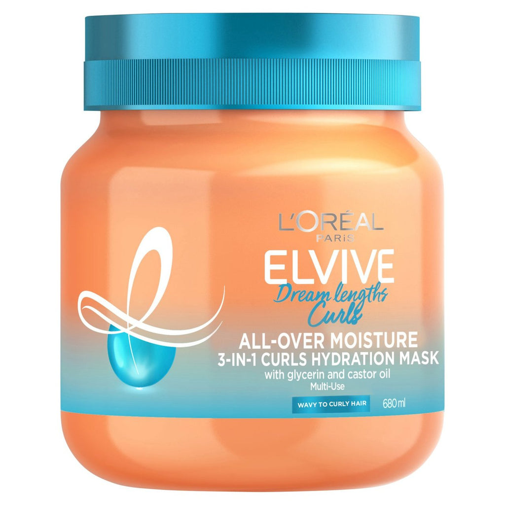 L'Oreal Elvive Dream Lengths 3 in 1 Curls Hydration Mask 650ml