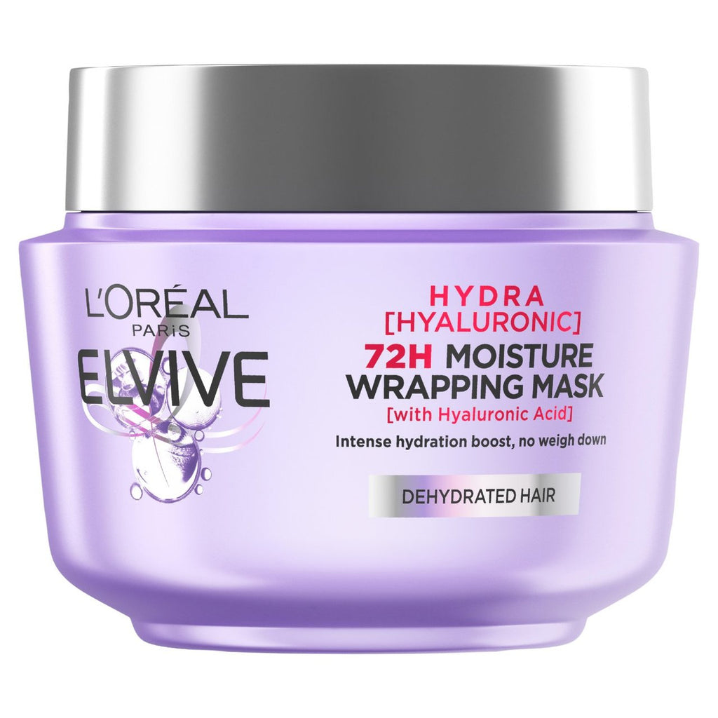 crack delvist operatør L'Oreal Elvive Hydra Hyaluronic Acid Mask Moisturising for Dehydrated Hair  300ml | British Online