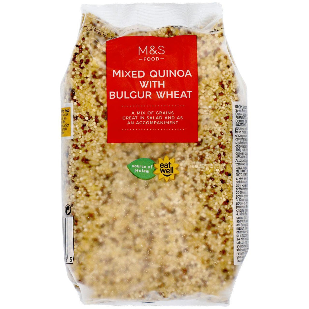 samlet set det er alt Havslug M&S Mixed Quinoa with Bulgur Wheat 500g | British Online