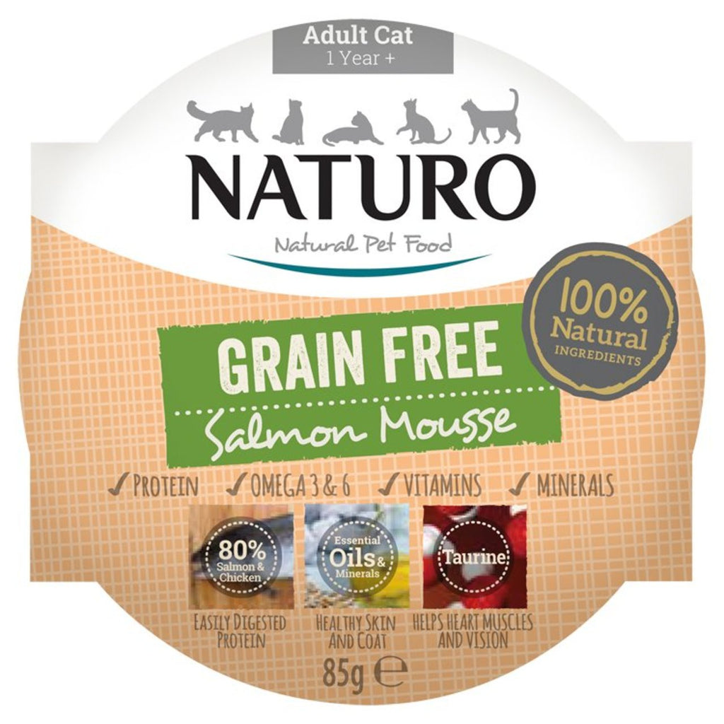 Naturo salmon hot sale dog food