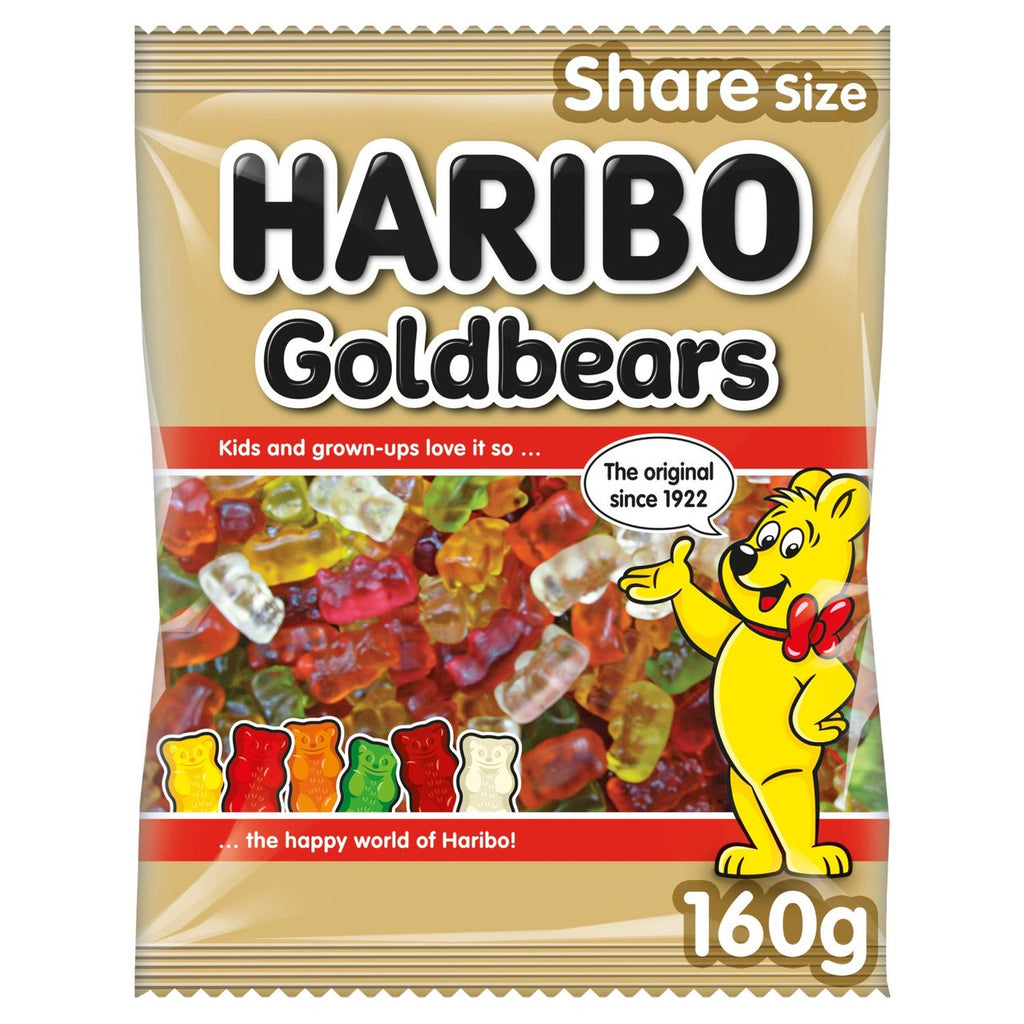Haribo Gold Bears 160g | British Online | British Essentials