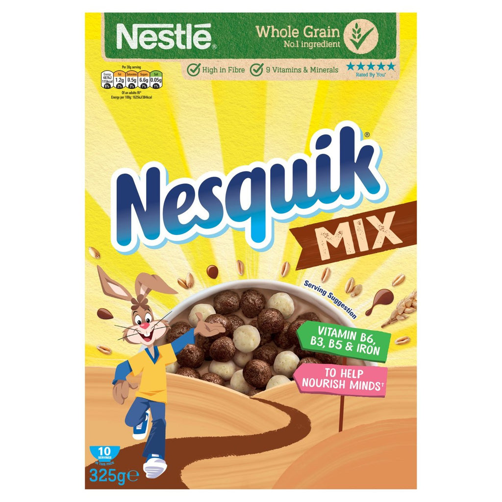 Nestle Nesquik Mix Cereal 325g, British Online