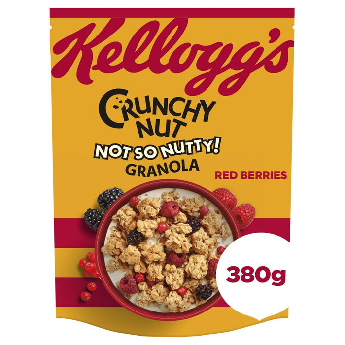 Kellogg's Crunchy Nut Not So Nutty Red Berries Granola 380g