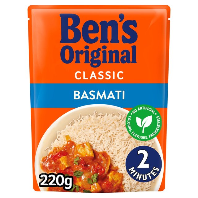 Uncle Bens Basmati Microwave Rice 250g