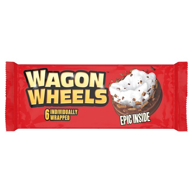 Wagon Wheels Original 6 Pack 220g