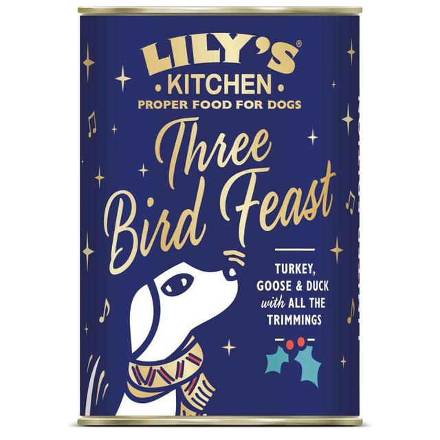 Lily's Kitchen Christmas Three Bird Feast for Dogs 400g