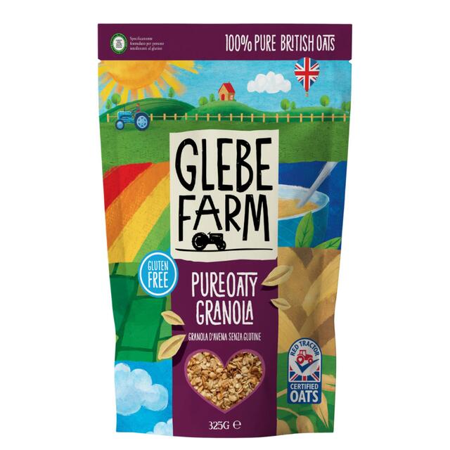 Glebe Farm Pure Oaty Gluten Free Oat Granola 325g