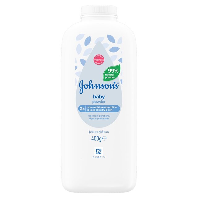 Johnson's Baby Powder Natural Cornstarch 400g