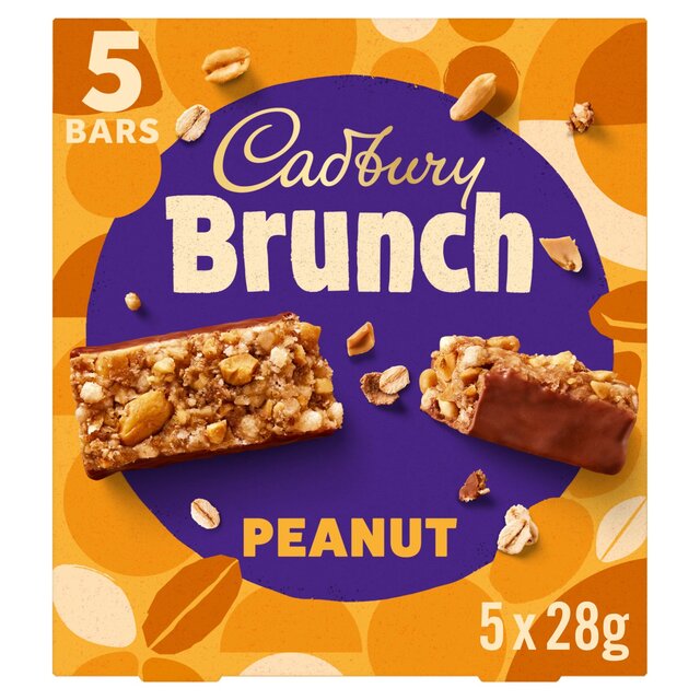 Cadbury Brunch Bar Peanut 5 x 32g