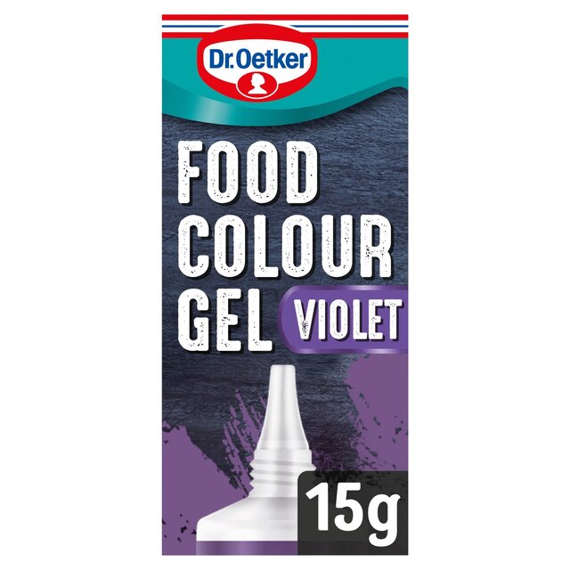 Dr. Oetker Extra Strong Violet Food Colouring Gel 15g