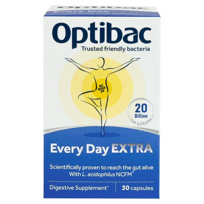 Optibac probiotika jeden Tag zusätzliche 30 Kapseln