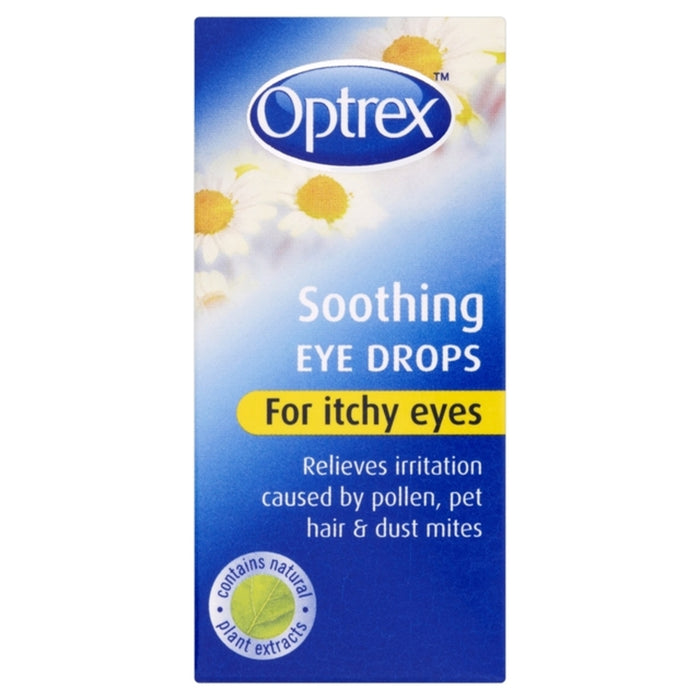 Optrex apaisant les gouttes des yeux pour les démangeaisons 10 ml