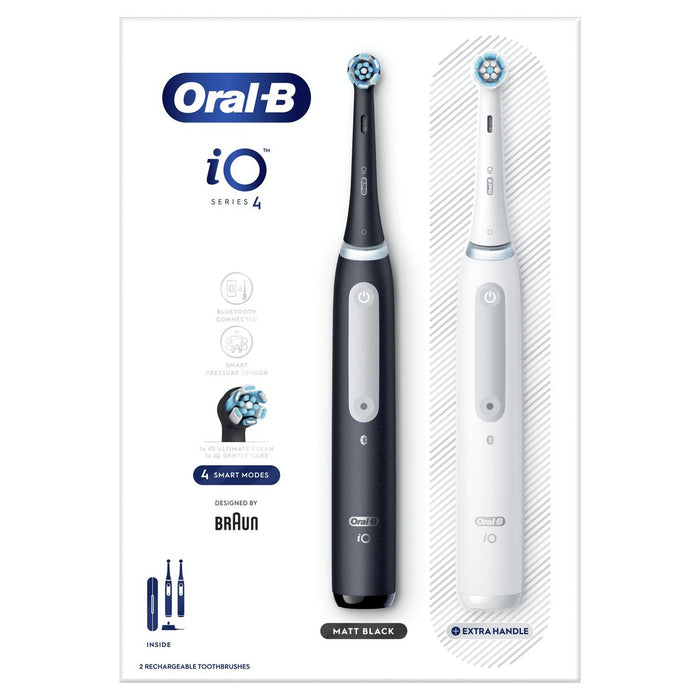 Oral-B iO4 & White (Duo Pack) 2 per pack |