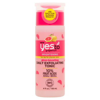 Yes to Glow-Boosting Exfoliating Tonic 10% Fruit Acids 118ml
