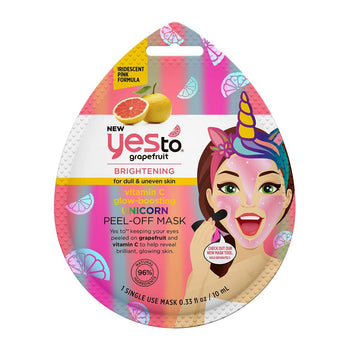 Yes To Grapefruit Vitamin C Glow Boosting Unicorn Peel-Off Mask 10ml