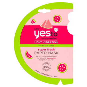 Yes to Watermelon Super Fresh Paper Mask 10ml