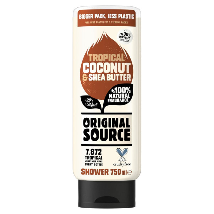Original Source Body Wash Coconut & Shea Butter 750ml