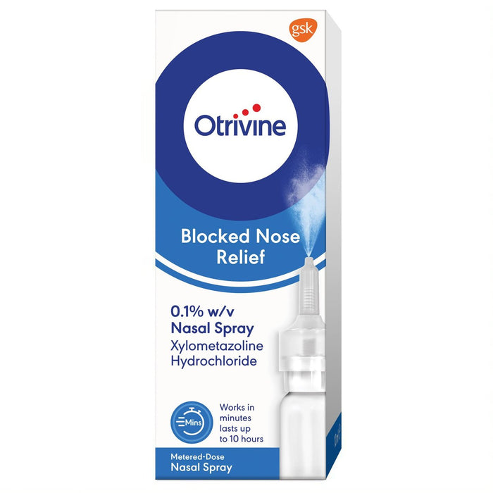 Otrivine bloqueó la nariz alivio nasal 10 ml