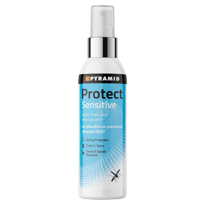 Pyramid Protect Spray del repelente de insectos sensibles sensibles 100 ml