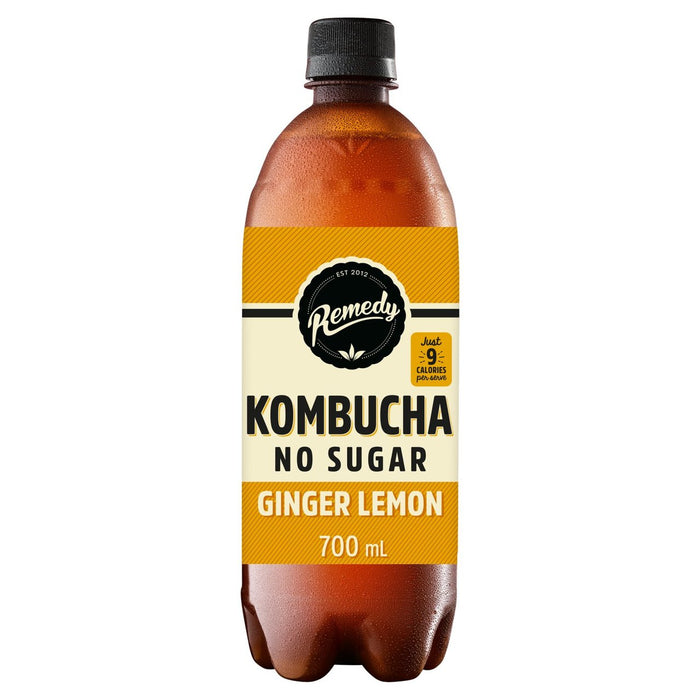 Remedy Kombucha Ginger Lemon 700ml