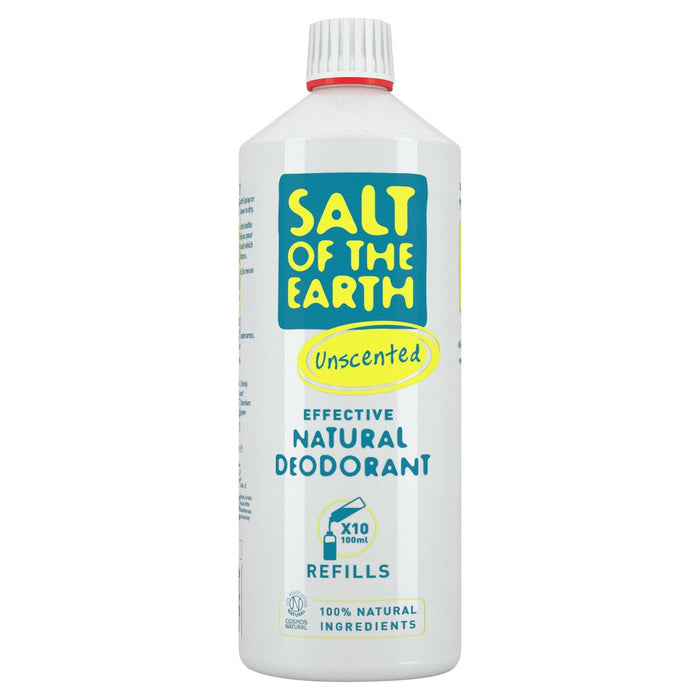 Salt de la Terre Recharge de pulvérisation du déodorant naturel 1L