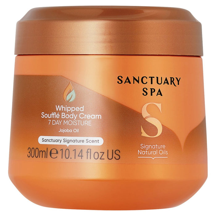Sanctuary Spa Signature natürliche Öle gepeitscht Souffle Body Creme 300 ml