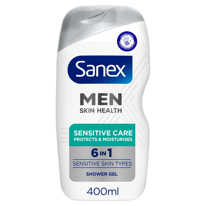 Sanex Männer Hautgesundheitsenssibel Dusche Dusche 400 ml