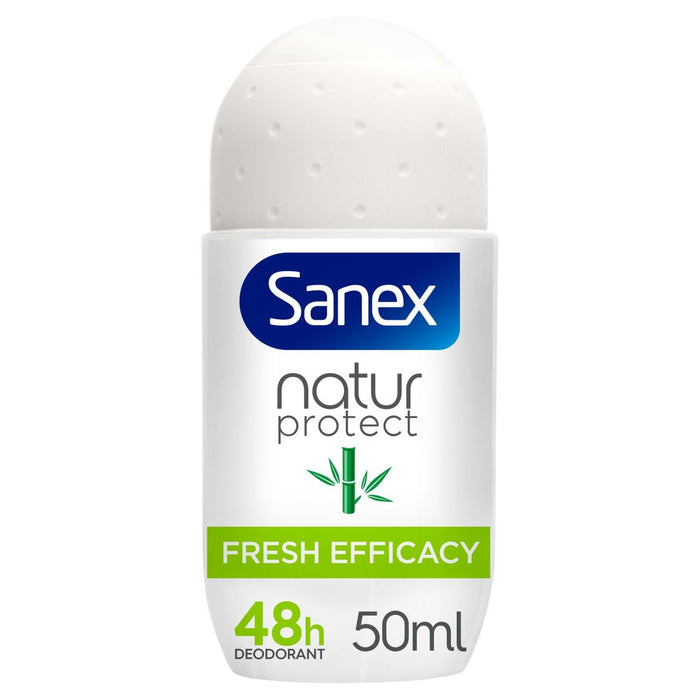 Sanex Nature schützen frische Wirksamkeit natürlicher Bambusbrötchen auf Deodorant 50 ml
