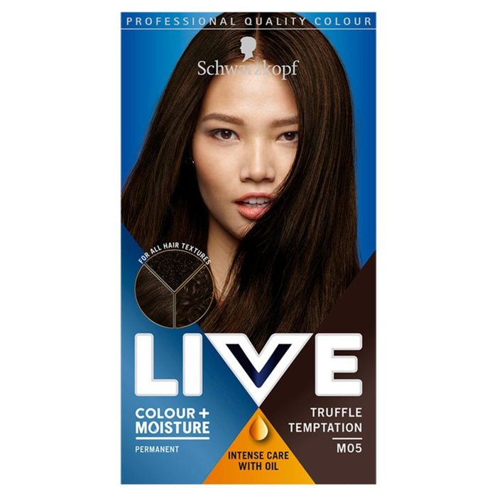 Schwarzopf Live Color M05 TRUFFLE -Versuchung brauner permanenter Haarfarbstoff