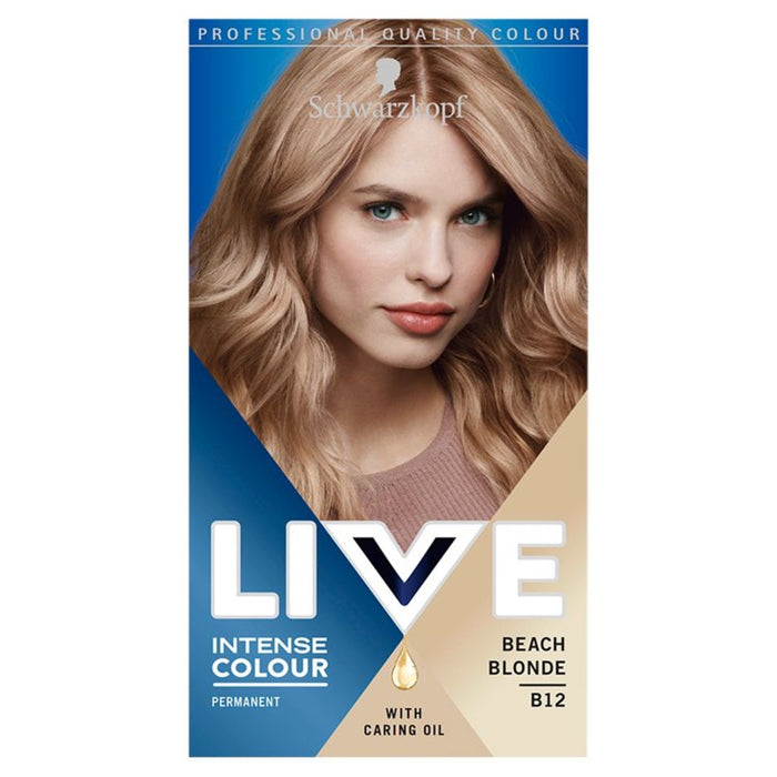 Schwarzkopf Live Intensive B12 Beach Blonde Permanent Haarfarbstoff