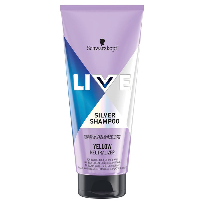 bakke illoyalitet koste Schwarzkopf Live Silver Shampoo 200ml | British Online