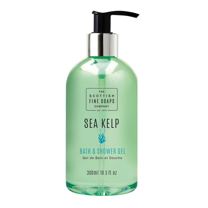 Scottish Fine Soaps Sea Kelp Bath & Shower Gel Pump Bottle 300ml