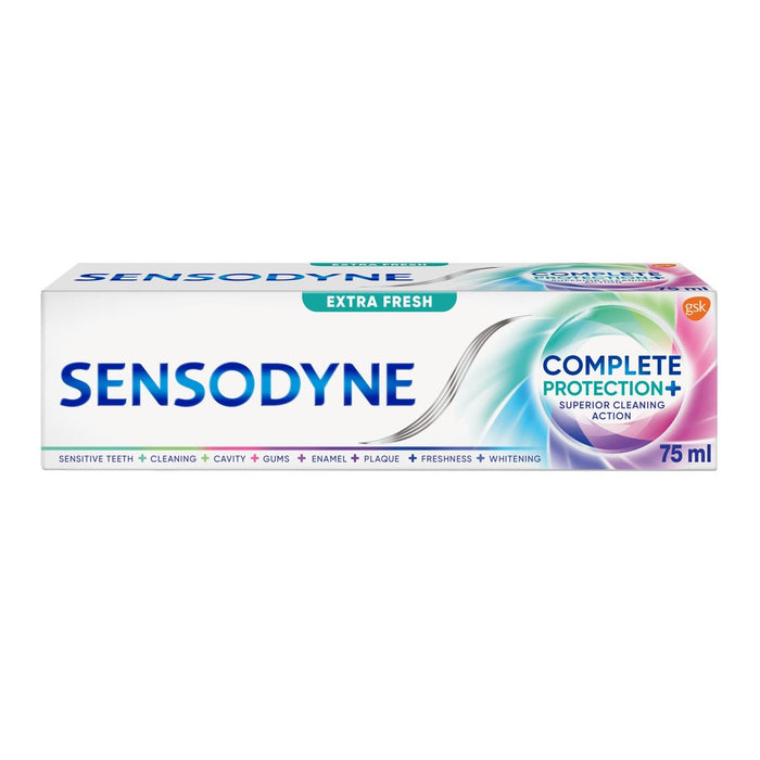 Sensodyne Completa Completa Pasta de dientes sensible extra fresca 75 ml