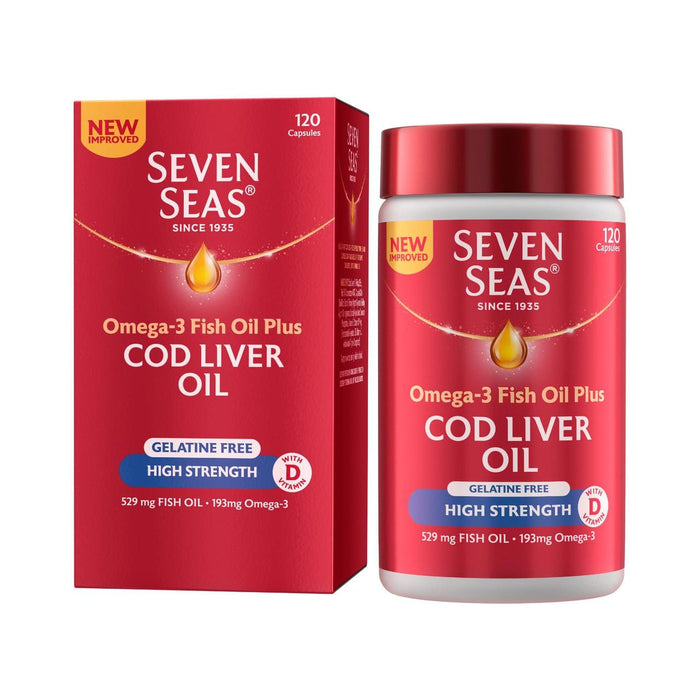 Seven Seas High Strength Cod Liver Oil 120 per pack