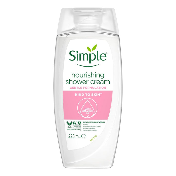 Simple Nourishing Shower Gel 225ml