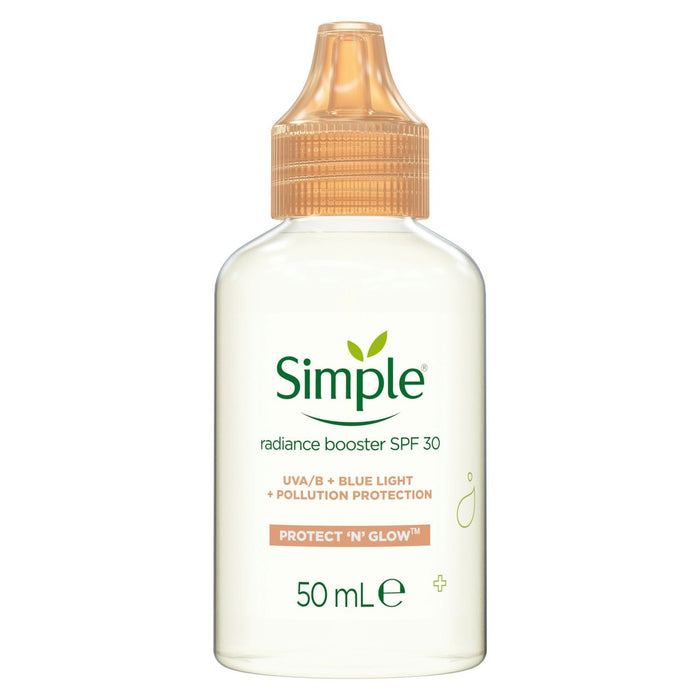 Protection simple «n 'glow face radiance booster spf 30 50ml