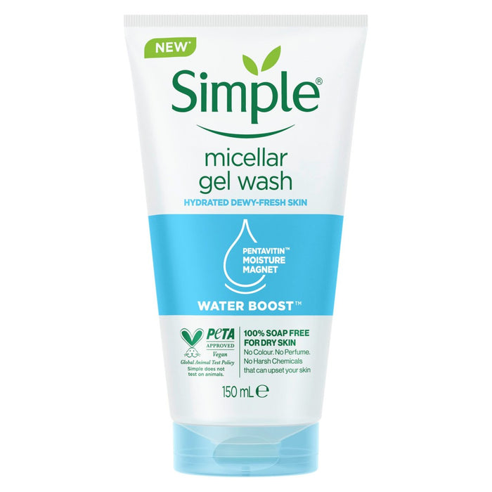 Booste de l'eau simple Booste de gel micellaire Skin sensible 150 ml